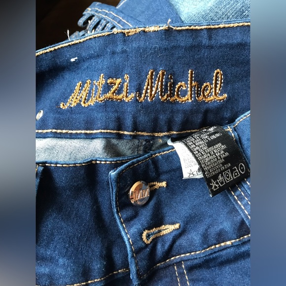 Mitzi Michel Gold hard wear rings and openings on each side of legs SZ 5 Junior - Picture 12 of 12